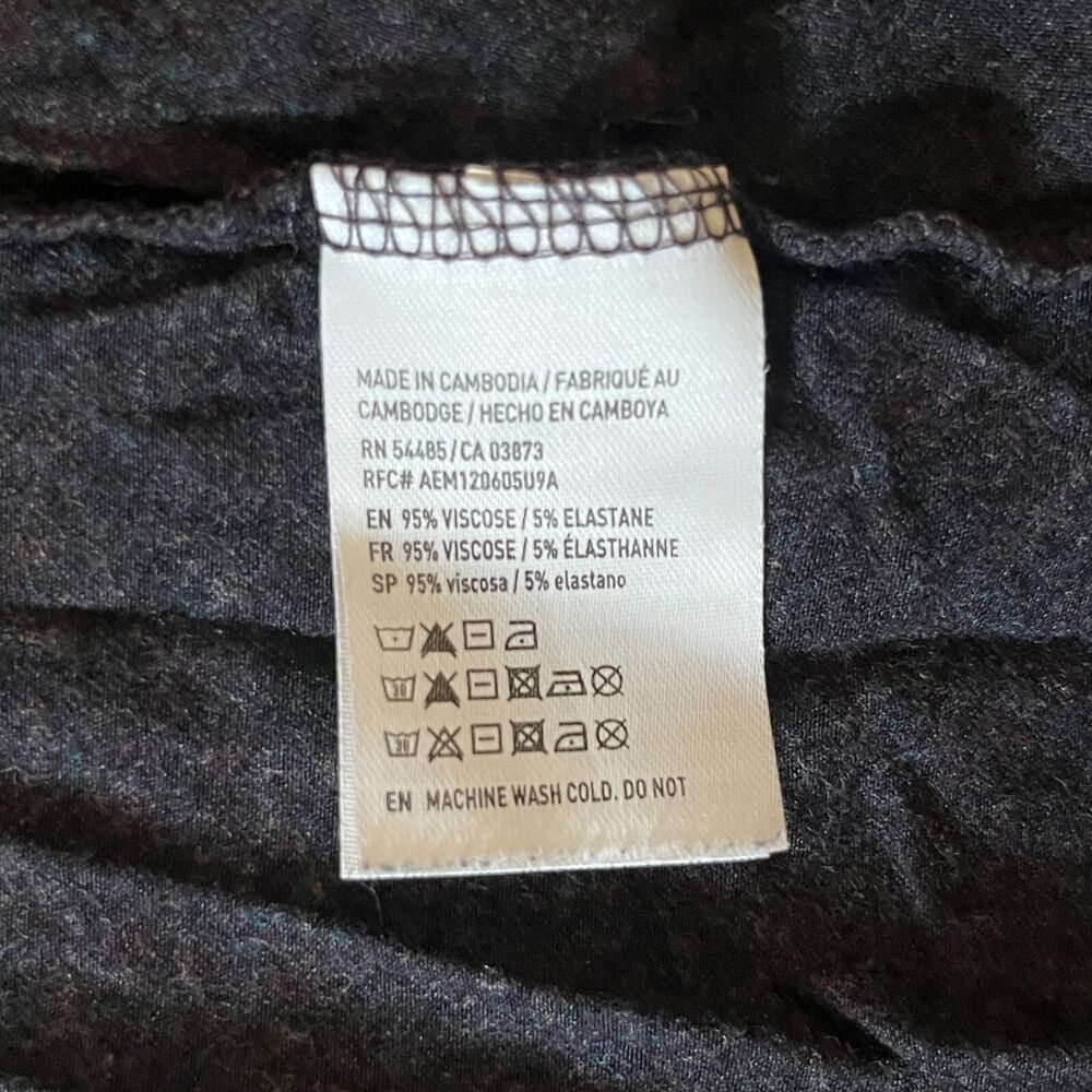 American Eagle Soft & Sexy Mock Turtleneck Women’s S Lightweight Stretch LS Top - Picture 4 of 6